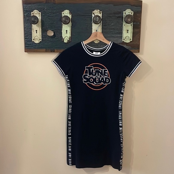 2/$30 Space Jam A New Legacy Tune Squad T-Shirt Dress - Picture 3 of 13